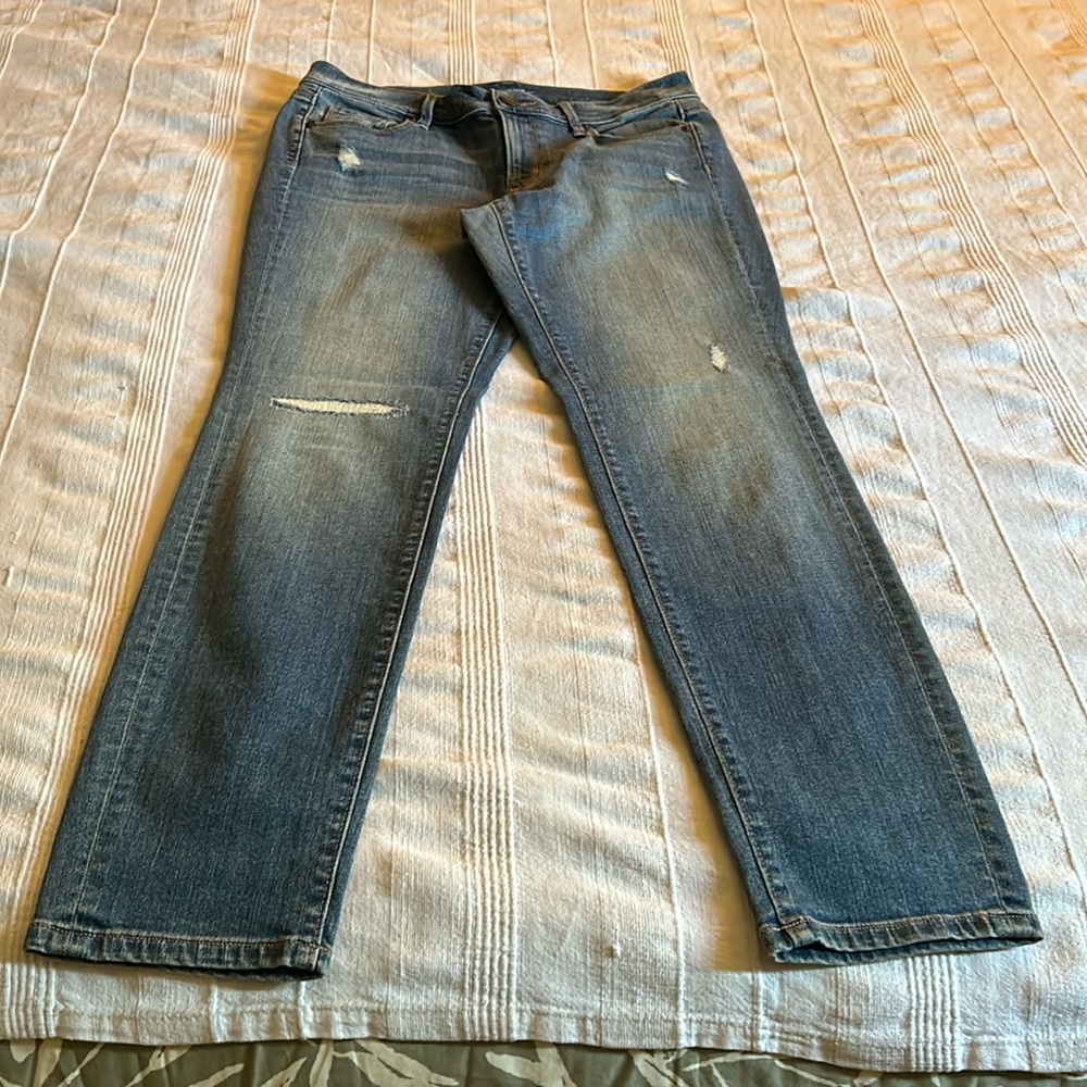 Loft distressed jeans
